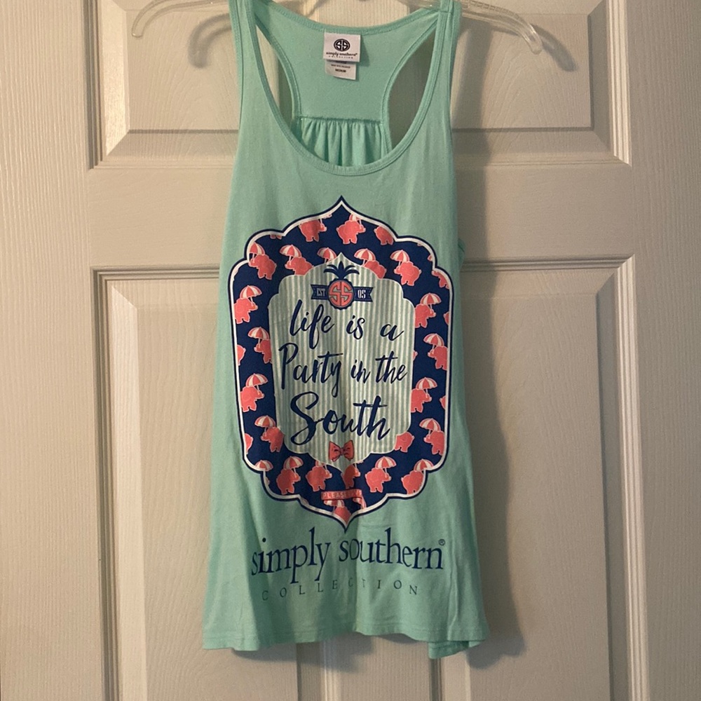 Simple southern Tank top